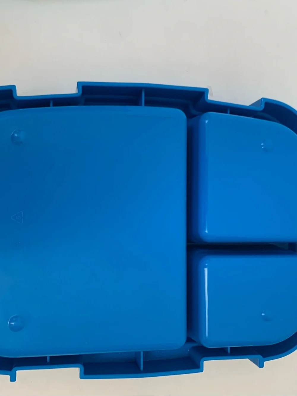 Bentgo Fresh Pair of Travel Lunch Bento Boxes in Teal and Blue, ice pack space